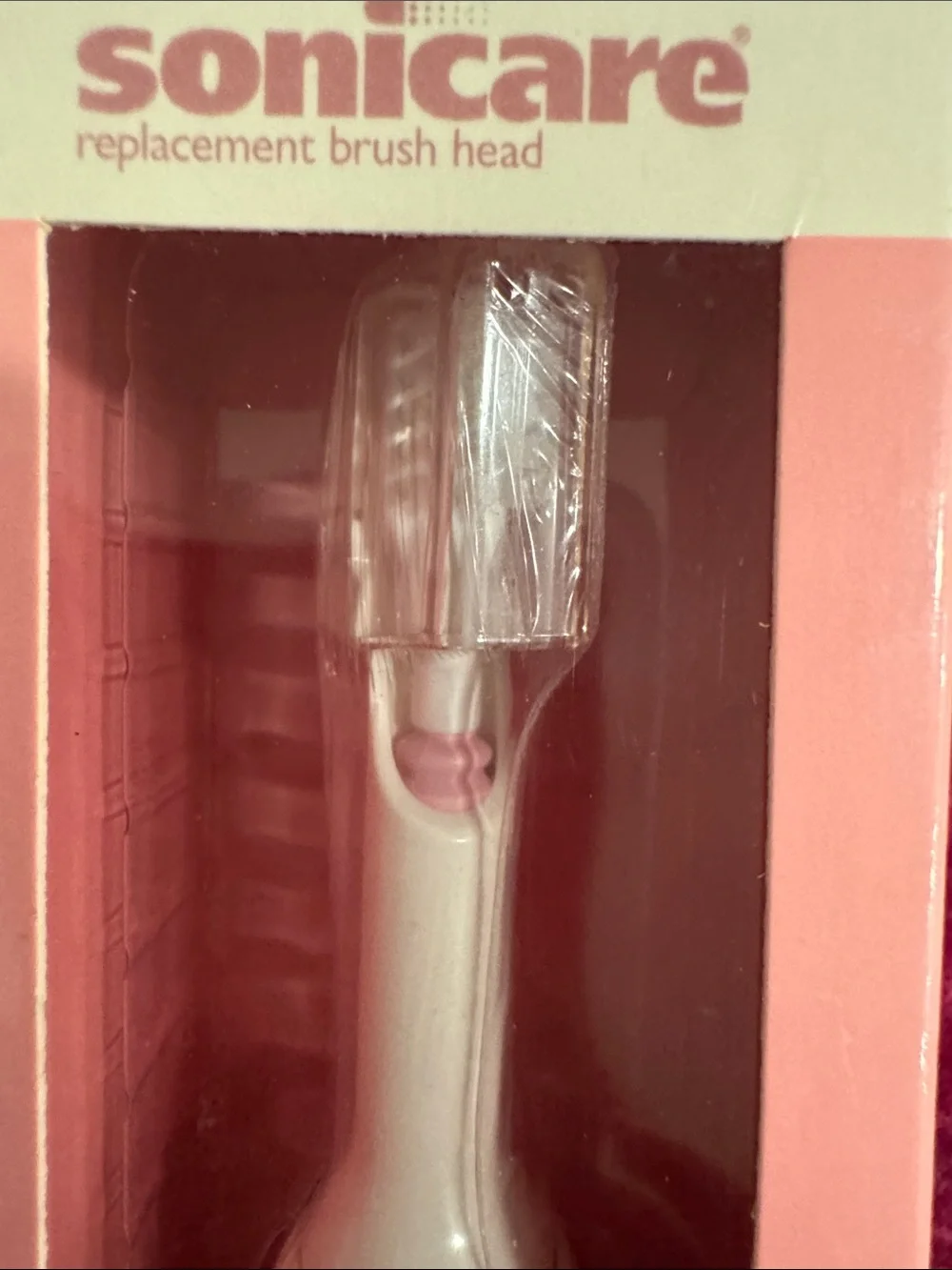 Vintage Y2K 2001 Sonicare Hello Kitty Replacement Brush Head - Pink & White